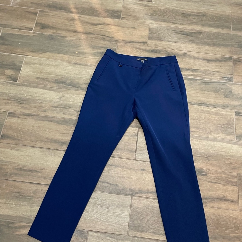 Dressed blue pants